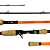 Vara Invokada Pro 2,40 50 Libras Orange 2 Partes Carretilha - Lumis - Imagem 1