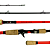 Vara Invokada Pro 2,40 50 Libras Red 2 Partes Carretilha - Lumis - Imagem 1