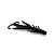 Isca Soft Water Strider Black- Monster 3x - Imagem 1