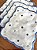 Kit Guardanapo Coquetel Poá - Linho Off White - Imagem 1