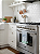 Pano de Copa Good Food, Good Mood - Azul Escuro/Verde - Imagem 2