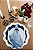 Guardanapo de mesa linho Franjas - Azul - Imagem 3