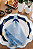 Guardanapo de mesa linho Franjas - Azul - Imagem 2