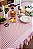 Toalha de mesa Xadrez 10pp - Rosa Claro - Imagem 1
