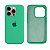 Capinha iPhone 15 Pro em Silicone Aveludado Diversas Cores - Imagem 26