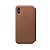 Case Leather Folio para iPhone X e XS - Caramelo - Imagem 2