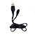 Cabo de Dados Lightning para iPhone Resistente Preto 1m - Imagem 3