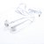 Fone de Ouvido com Microfone In-Ear Branco Kaidi KD-705 - Imagem 1