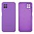 Capinha Galaxy A12 Silicone Aveludado Proteção de Câmera Lisa - Imagem 23