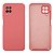 Capinha Galaxy A12 Silicone Aveludado Proteção de Câmera Lisa - Imagem 24