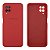 Capinha Galaxy A12 Silicone Aveludado Proteção de Câmera Lisa - Imagem 15