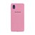 Capinha Galaxy A01 Core Silicone Flexível Colors Aveludado Proteção de Câmera - Imagem 14