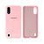Capinha Galaxy A01 Silicone Cover Aveludado - Imagem 1