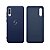 Capinha Galaxy A70 em Silicone com Logo em S Aveludado Diversas Cores - Imagem 1