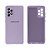 Capinha Galaxy A72 Silicone Aveludado Proteção de Câmera com Relevo - Imagem 2