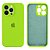Capinha iPhone 13 Pro Max Silicone Aveludado e Proteção de Câmera - Imagem 1