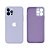 Capinha iPhone 12 Pro Silicone com Veludo com Proteção de Câmera - Imagem 5