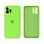 Capinha iPhone 12 Pro Silicone com Veludo com Proteção de Câmera - Imagem 21
