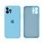 Capinha iPhone 12 Pro Silicone com Veludo com Proteção de Câmera - Imagem 12