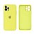 Capinha iPhone 12 Pro Silicone com Veludo com Proteção de Câmera - Imagem 20