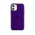 Capinha iPhone 12 Mini em Silicone Aveludado Diversas Cores - Imagem 15