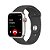 Pulseira Sport Apple Watch em Silicone Premium Tons de Preto e Branco - Imagem 9
