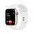 Pulseira Sport Apple Watch em Silicone Premium Tons de Preto e Branco - Imagem 11