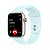 Pulseira Sport Apple Watch em Silicone Premium Tons de Azul - Imagem 8