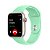 Pulseira Sport Apple Watch em Silicone Premium Tons de Verde - Imagem 10