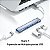 Hub Cabo Usb 3.0 Extensor 4 Portas High Speed Hd Pen Drive - Imagem 5