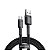 Cabo Carregador USB-C Carregamento Rápido Nylon Reforçado - Imagem 1