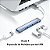Hub Cabo Tipo C Extensor 4 Portas High Speed Hd Pen Drive - Imagem 8