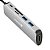 Hub Cabo Tipo C 6 Portas USB HD HDMI 4K Extensor - Imagem 3