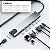 Hub Cabo Tipo C 8 Portas 8x1 USB HD HDMI 4K Extensor  RJ45 - Imagem 6