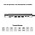Hub Cabo Tipo C 8 Portas 8x1 USB HD HDMI 4K Extensor  RJ45 - Imagem 2