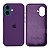 Capinha iPhone 16 Plus em Silicone Aveludado Diversas Cores - Imagem 14