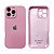 Capinha iPhone 16 Pro Silicone Aveludado com Proteção de Câmera - Imagem 12