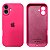 Capinha iPhone 16 Plus Silicone Aveludado com Proteção de Câmera - Imagem 11