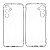 Capinha Transparente Compatível com Galaxy A16 Protect Cam - Imagem 1