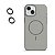 Capinha silicone textura de couro para iPhone 15 - Imagem 2