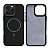 Capinha silicone textura de couro para iPhone 15 Pro - Imagem 10
