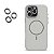 Capinha silicone textura de couro para iPhone 15 Pro Max - Imagem 5