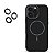 Capinha silicone textura de couro para iPhone 15 Pro Max - Imagem 2
