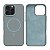 Capinha silicone textura de couro para iPhone 15 Pro Max - Imagem 13