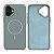 Capinha silicone textura de couro para iPhone 16 - Imagem 9