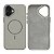 Capinha silicone textura de couro para iPhone 16 - Imagem 3