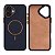 Capinha silicone textura de couro para iPhone 16 - Imagem 13