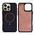 Capinha silicone textura de couro para iPhone 16 Pro Max - Imagem 11