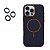 Capinha silicone textura de couro para iPhone 16 Pro Max - Imagem 12