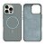 Capinha silicone textura de couro para iPhone 16 Pro - Imagem 1
